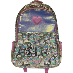 Smiggle Unicorn Heart Trolly Backpack