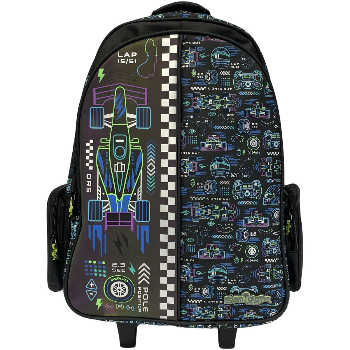 Smiggle F1 Trolly Backpack