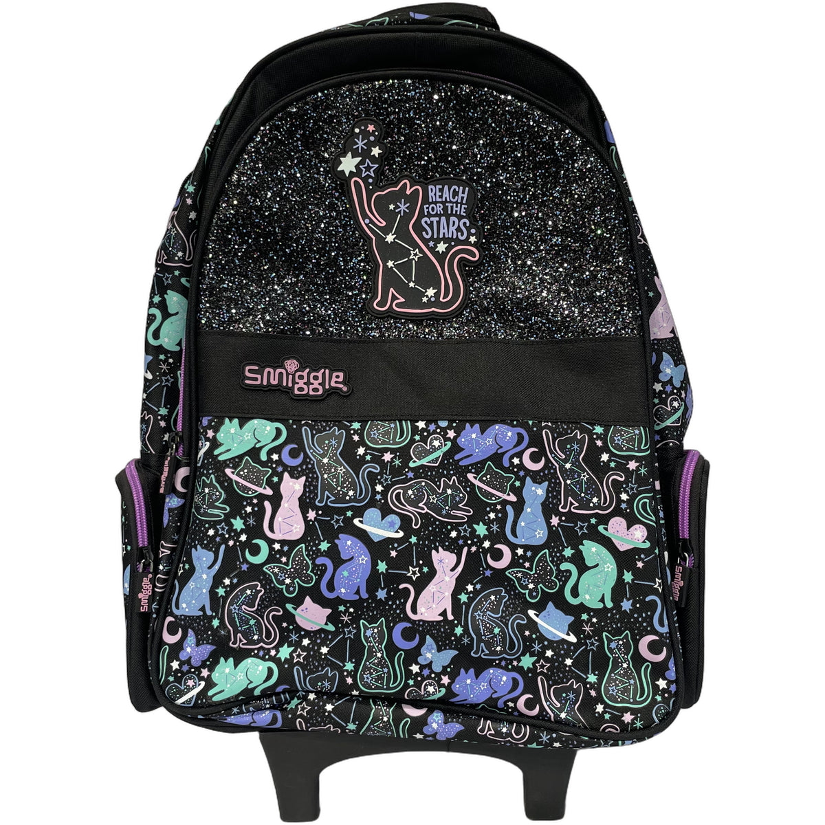 Smiggle Kitty Star Trolly Backpack