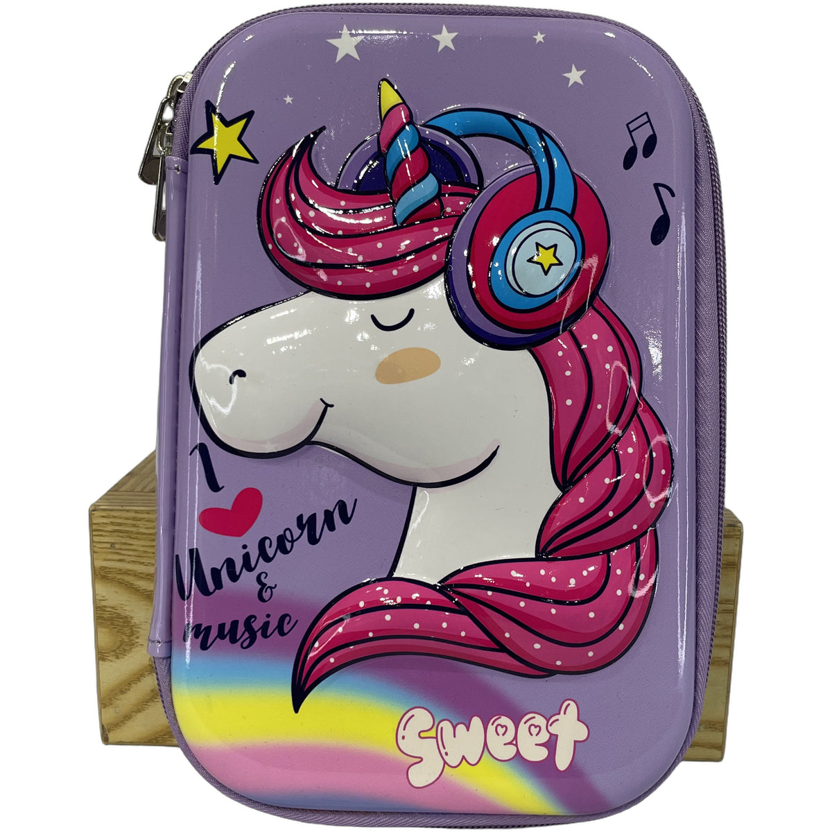 Unicorn Music Pencil Pouch