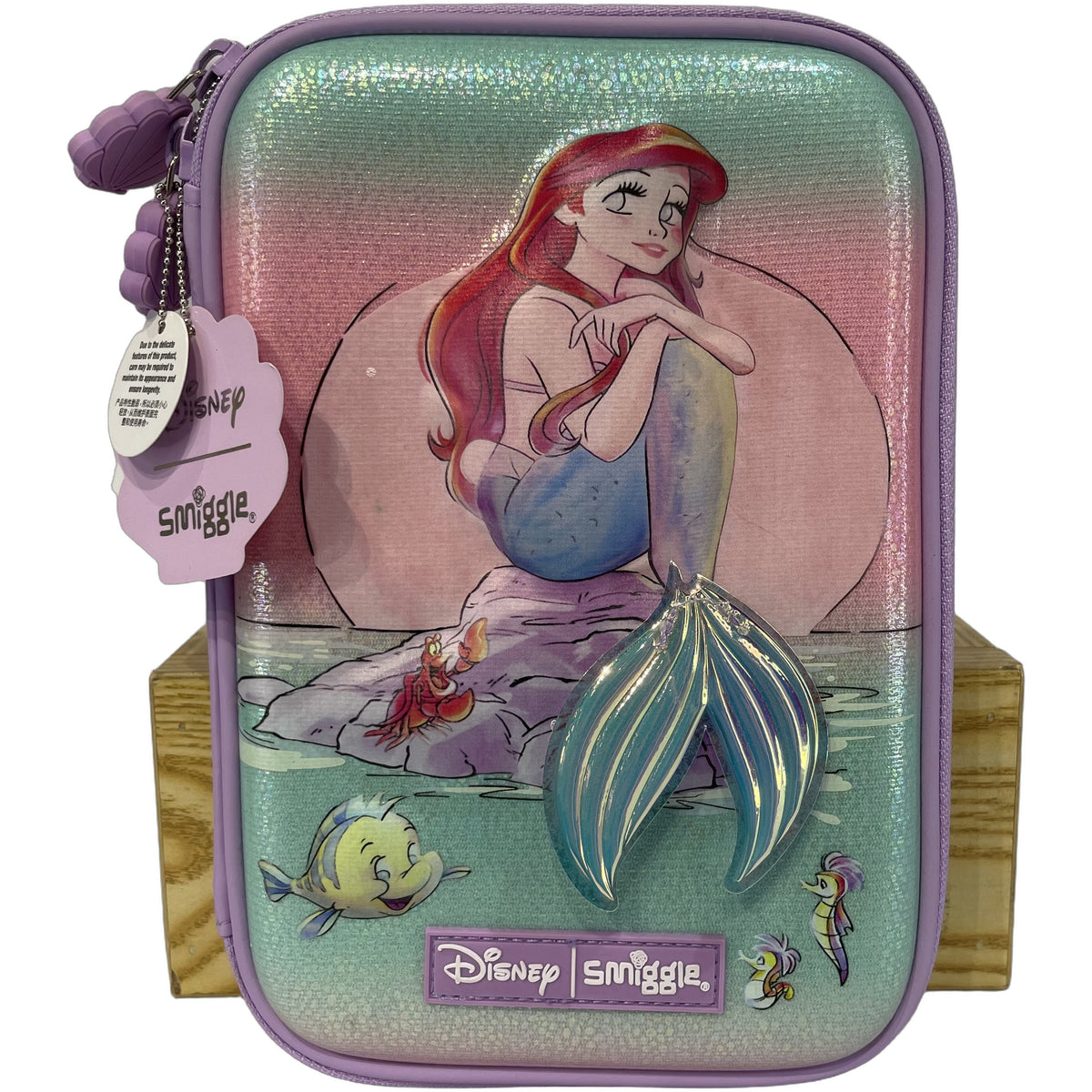 Smiggle Little Mermaid Pencil Pouch